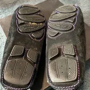 Robert Graham Black and Purple Paisley Loafers. Size 8.5 Robert Graham Men main image 4